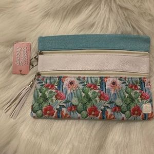 Cactus Bloom Peachy Keen versatile bag pink blue